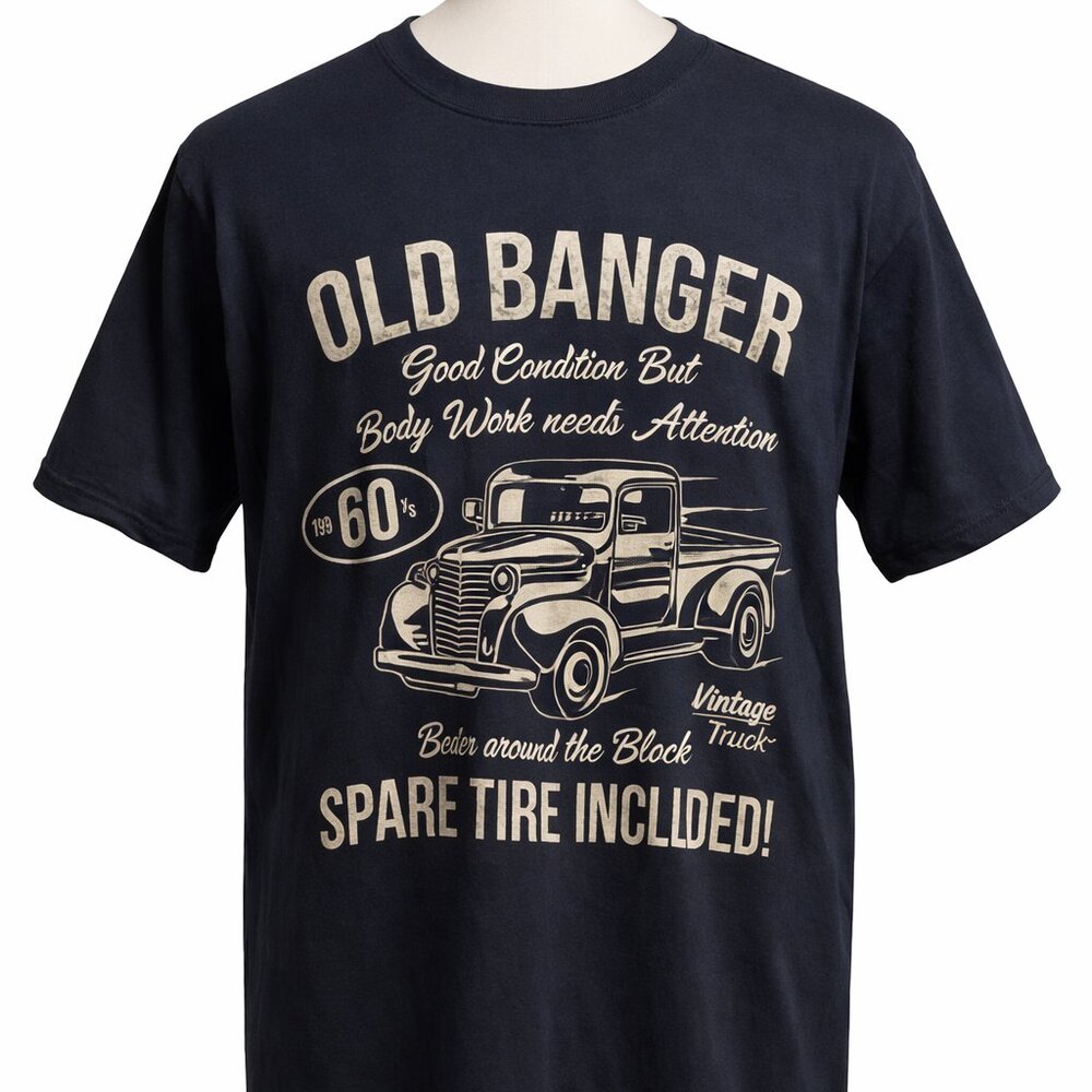 Vintage Truck Graphic T-Shirt – Men’s Size L